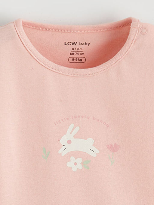 Bisiklet Yaka K?z Bebek ??t??tl? Body 2li