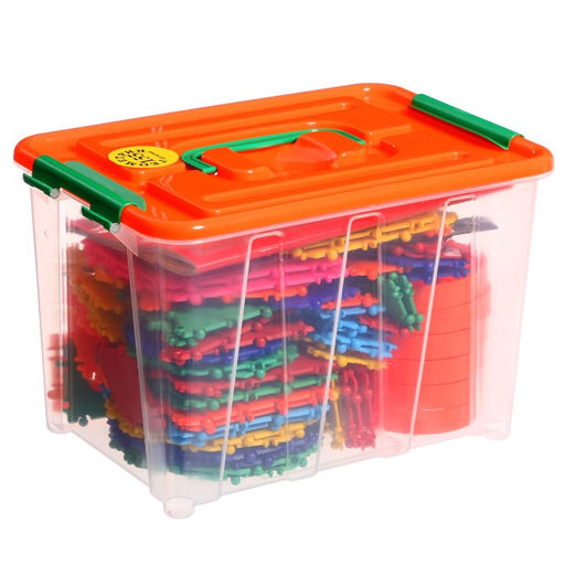 Конструктор ТИКО «Геометрия», 155 деталей, 6 колёс