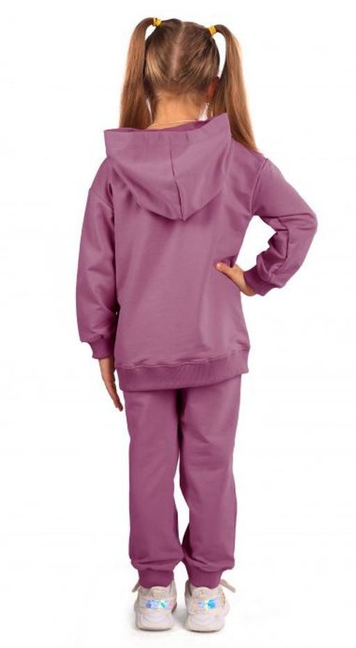 Костюм детский футер "Блуми кидс" лила