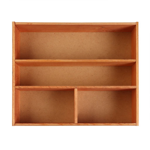 Подарочный ящик, 34.5×30×10 см, деревянный, цвет натуральный