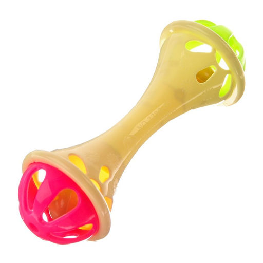 Погремушка Гантелька, цвет МИКС, Крошка Я фото 5