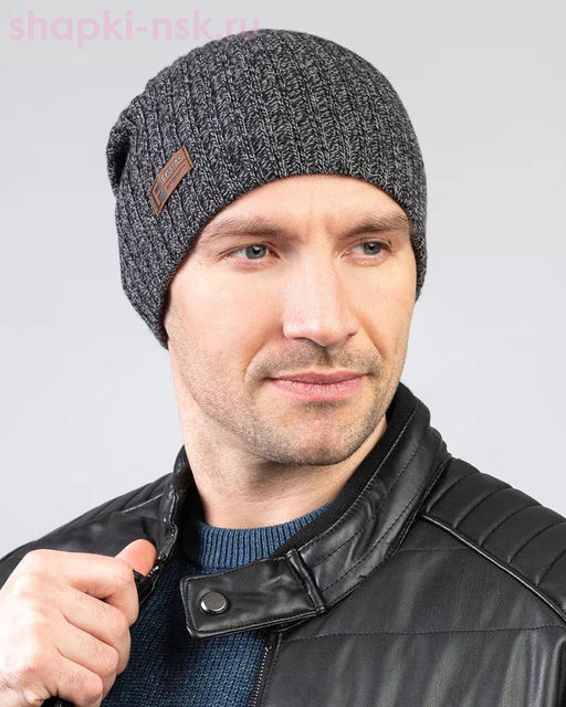 F 482 Шапка мужская (57-59)