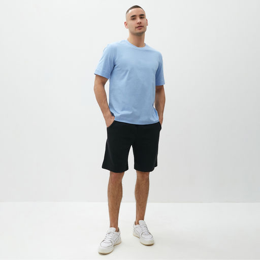 Футболка мужская MINAKU: Basic line MAN голубая, размер 48