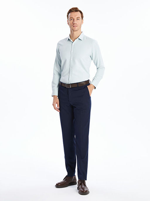 Slim Fit Uzun Kollu Arm?rl? Erkek G?mlek