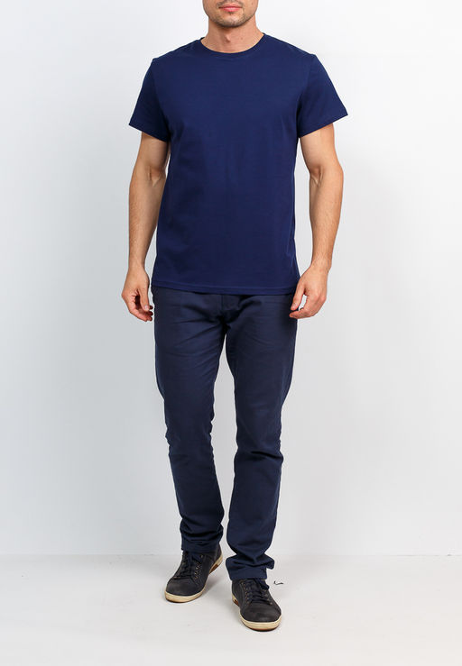 Футболка мужская короткий рукав GREG TS521-3920 (т.синий)  фото 5