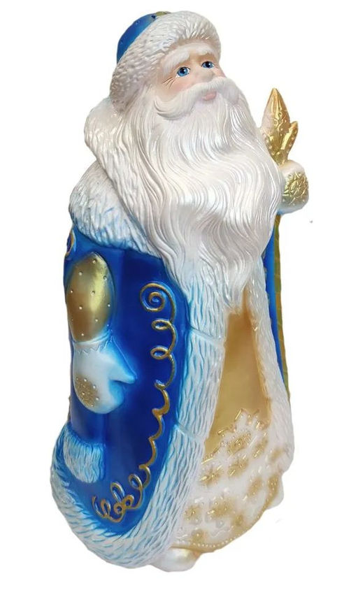 Дед Мороз 35см СИНИЙ - Коломеев фото 4