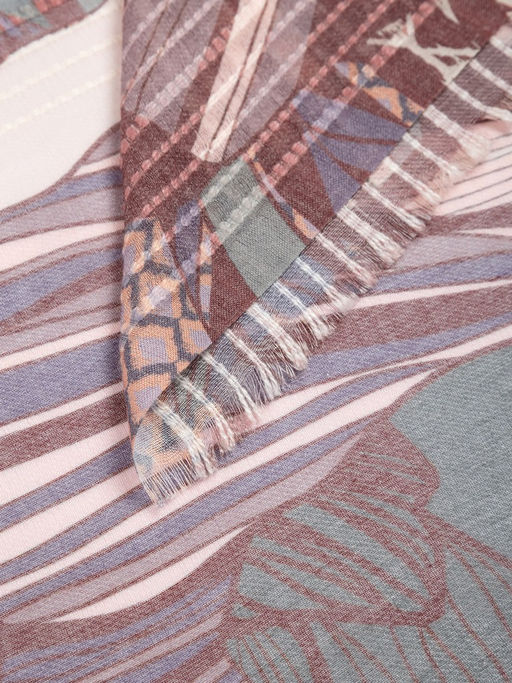 Палантин жен. каш+шерсть+тенс 85х195 SZ73-8273-05 - Eleganzza фото 3