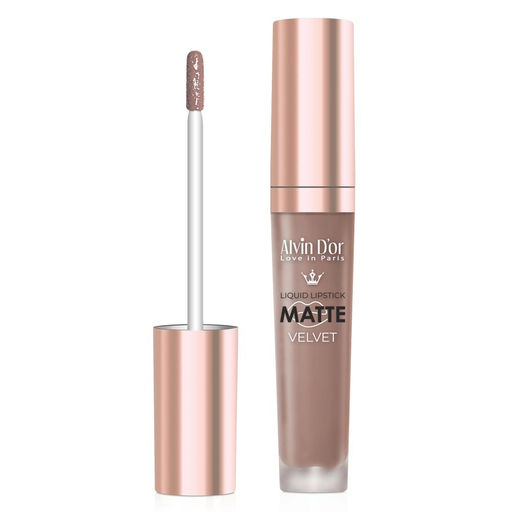 Alvin Dor Lg-16M Помада жидкая матовая Matte Velvet тон 01 7гр