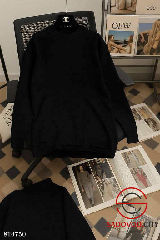 Кофта женская с рваным эффектом - Bruno фото 2