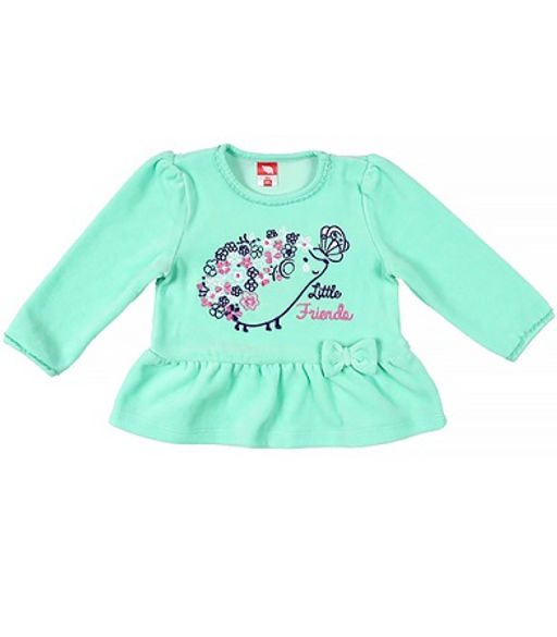 CRB wear/CWN 61233 Джемпер ясельный, бирюзовый/Ex.Cherubino  фото 2