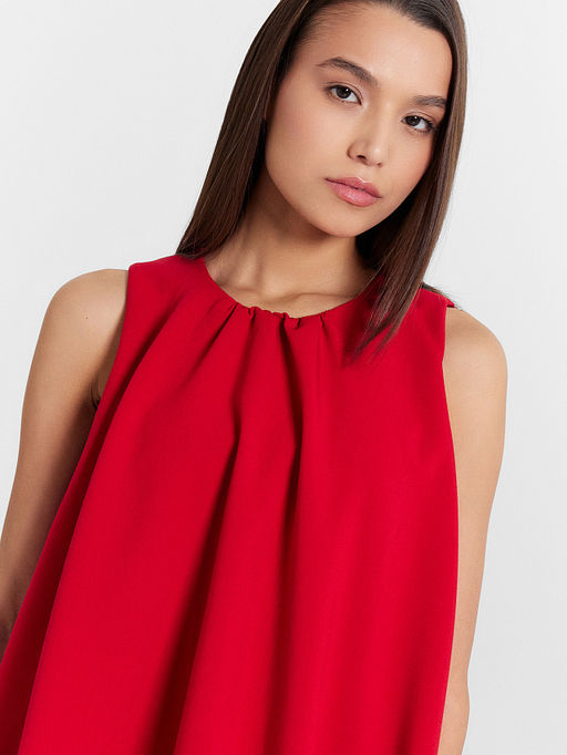 Платье женское новогоднее красное - Mark formelle фото 8