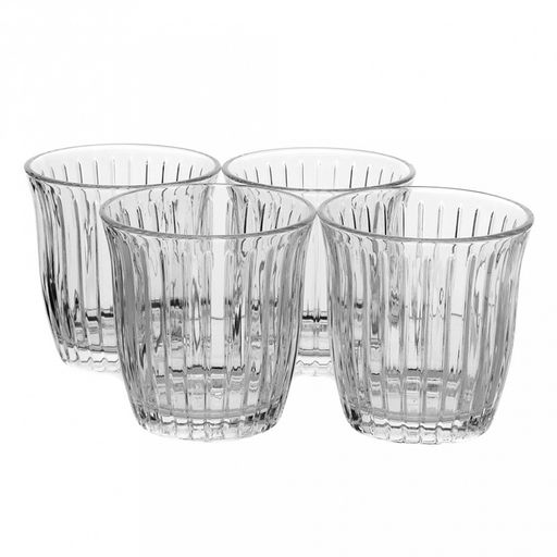 "Джой (Joy)" Стакан стеклянный 280мл, набор 4шт, цветная коробка, Pasabahce (Россия)