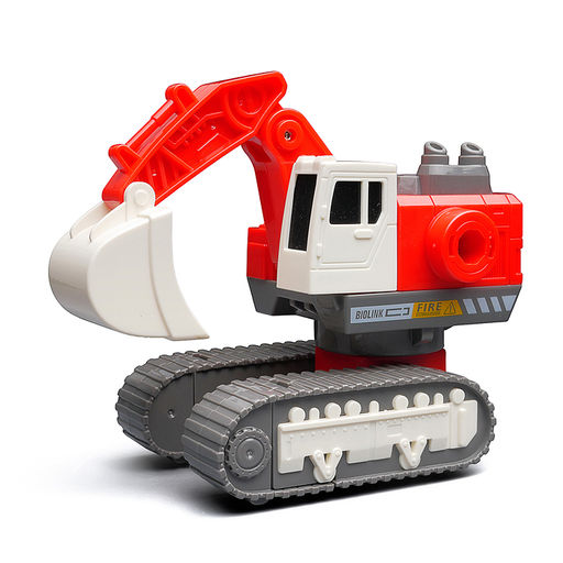 Робот трансформирующийся в пожарную технику, в коробке