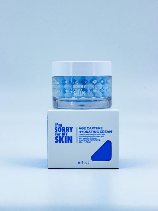 IM SORRY FOR MY SKIN - КРЕМ ДЛЯ ЛИЦА С ГИАЛУРОНОВОЙ КИСЛОТОЙ AGE CAPTURE HYDRATING CREAM, 50 G - I'm sorry for my skin фото 3