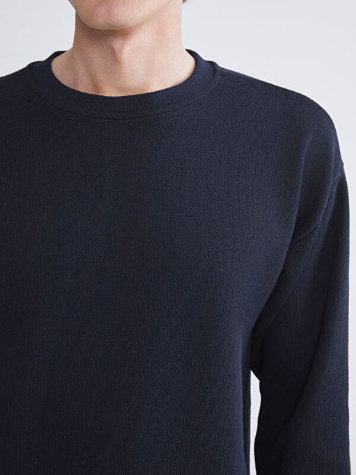 Bisiklet Yaka Erkek Triko Kazak