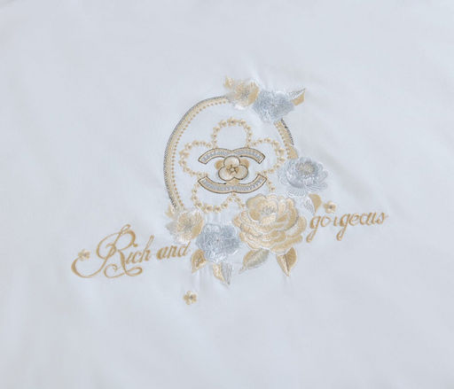 КПБ BELLA HOME RICH BH-23012 БЕЛЫЙ