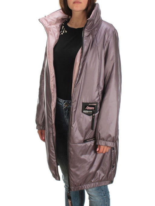 ZW-2157-C VIOLET Куртка демисезонная женская (120 гр. синтепон) - Фабричный китай фото 9