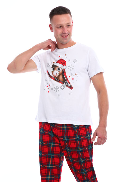 Пижама женская новогодняя Лошадка