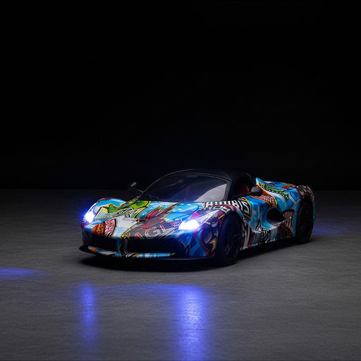 Машина "Спорт Кар 3" р/у, 27 MHz, в коробке