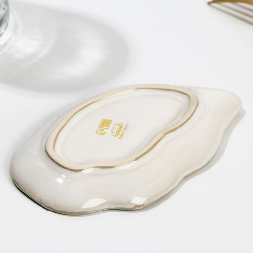 Соусник Морская ракушка, 8 х 13 см, 25 мл градиент - Dolce Ceramo. фото 2