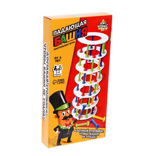 Настольная игра Падающая башня - Лас играс kids фото 2