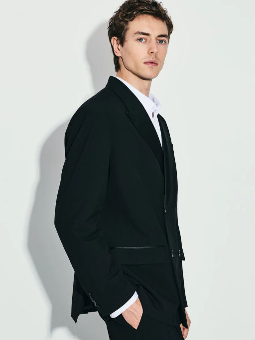 Пиджак с атласными лацканами / Zarina