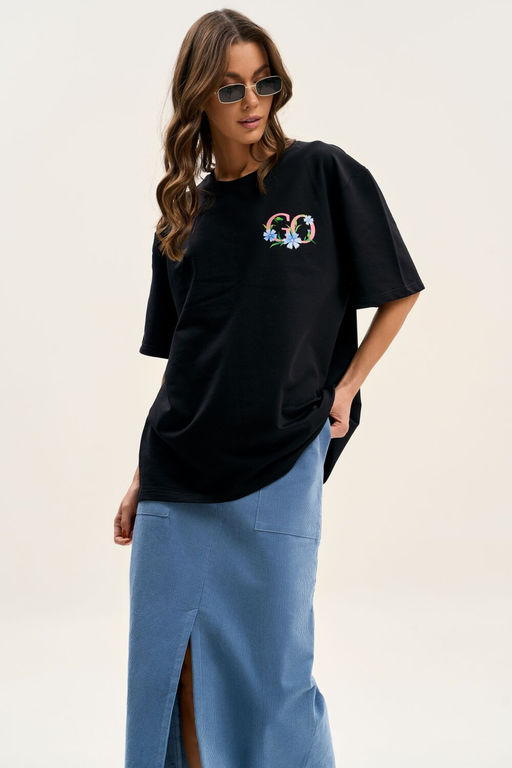 Футболка GO F1001V/40-02.164-170 черный - Pirs фото 3