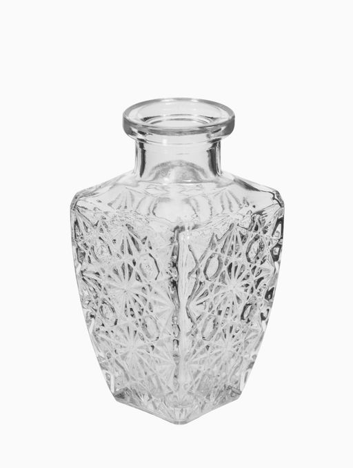 Ваза «Миниатюра», h=8-13 см, набор 12 шт., стекло, прозрачная