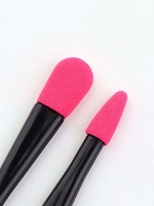 Цена за 2 шт. Набор аппликаторов, 5 шт., 6.5 см, двусторонние, чёрный, розовый