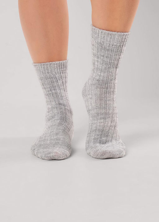 (CLE) Д693Ш носки жен. зима акрил (ЧЗ)