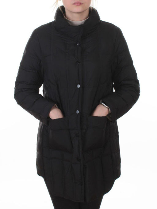 8811 BLACK Куртка пуховая облегченная женская (утиный пух) - Fashion фото 3