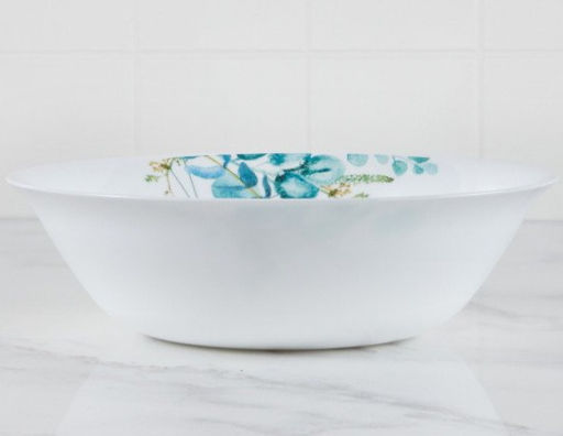 Салатник Акварельный букет 23 см арт.NRW90T/5 /МФК/  фото 3