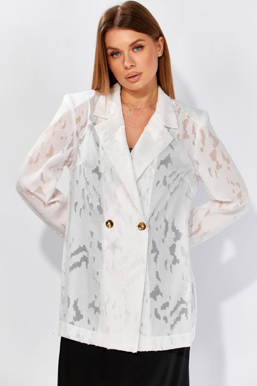 Жакет LAIKONY 493-1 молочный фото 9