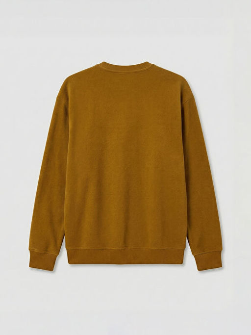 Bisiklet Yaka Erkek Sweatshirt