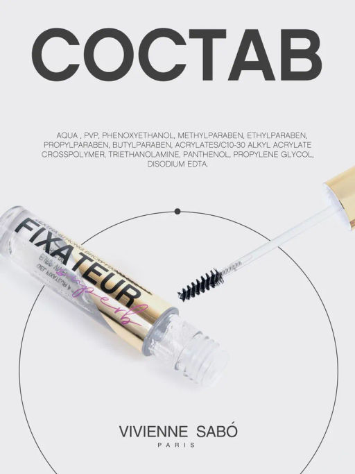 Vivienne Sabo Гель для бровей сверхсильной фиксации Fixateur superb  фото 9