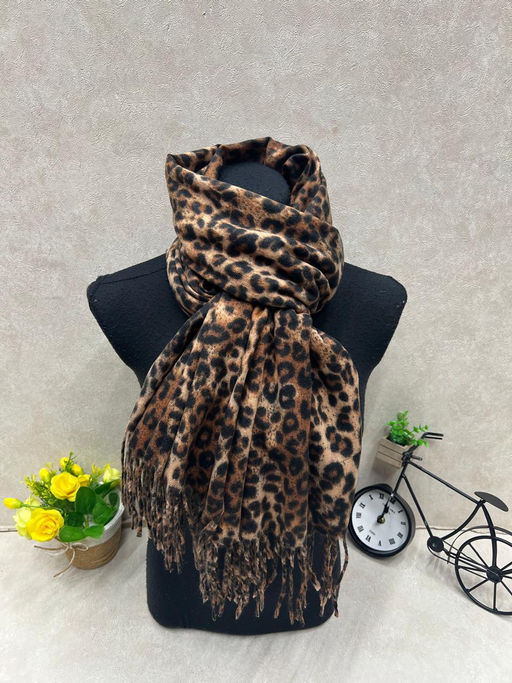 Мягкий палантин из кашемира мультицвет