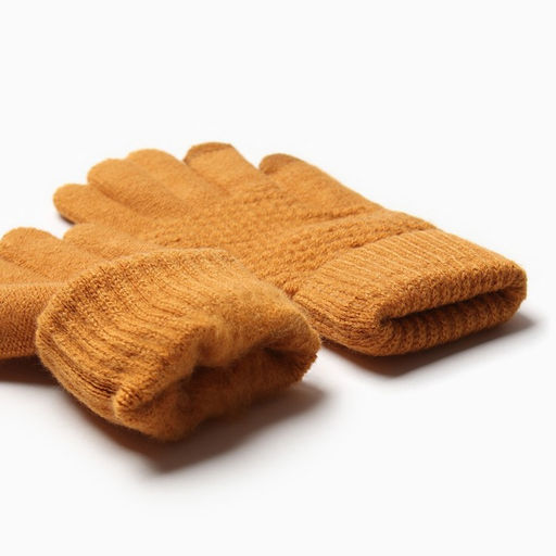 Перчатки женские MINAKU 21 см горчичный  фото 3