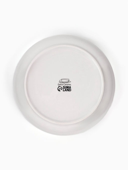 Тарелка суповая керамическая С любовью, d=20 см, 1000 мл, ручная работа