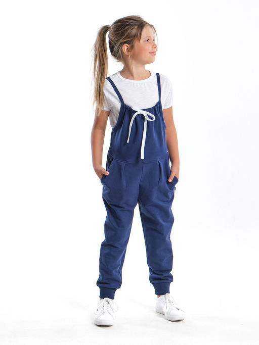 Комбинезон для девочки UD 1594 антрацит - Mini maxi фото 11