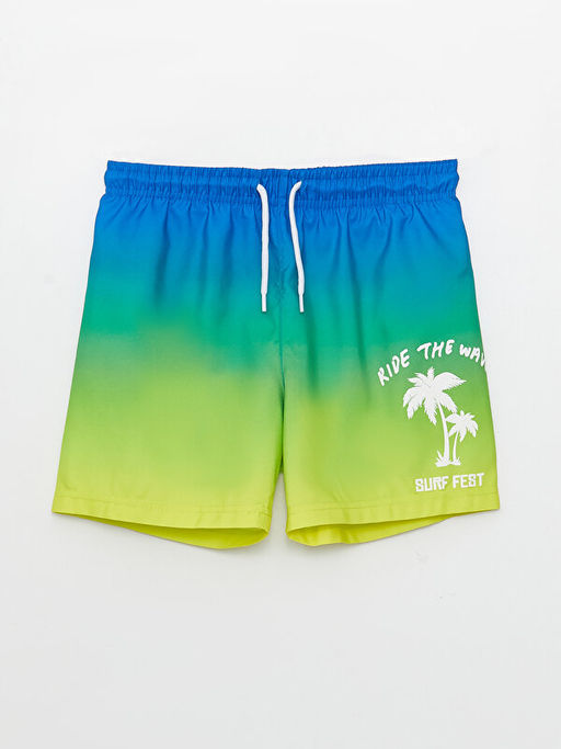 Bask?l? H?zl? Kuruyan Erkek ?ocuk Deniz ?ortu