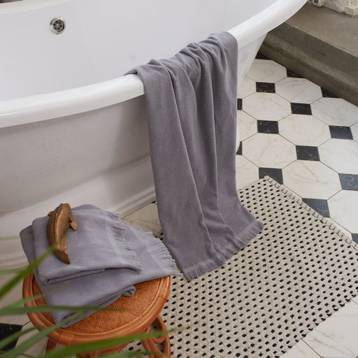 Полотенце махровое Love Life Fringe, 30х60 см, цвет серый, 100% хлопок, 380 гр/м2 - Lovelife фото 5