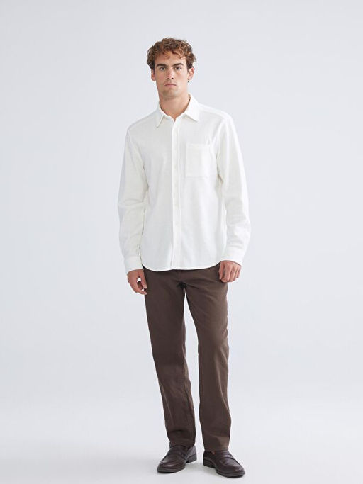 Regular Fit Uzun Kollu Erkek G?mlek