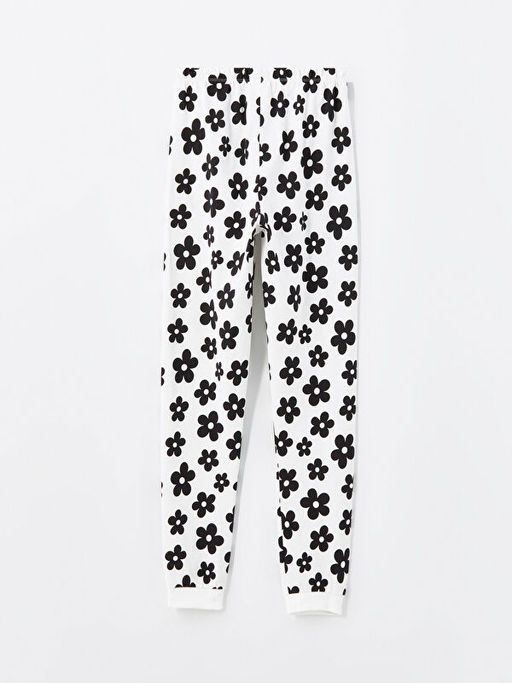 Beli Lastikli K?z ?ocuk Pijama Alt