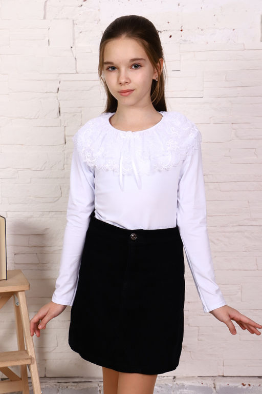 Флора блузка детская дл. рукав