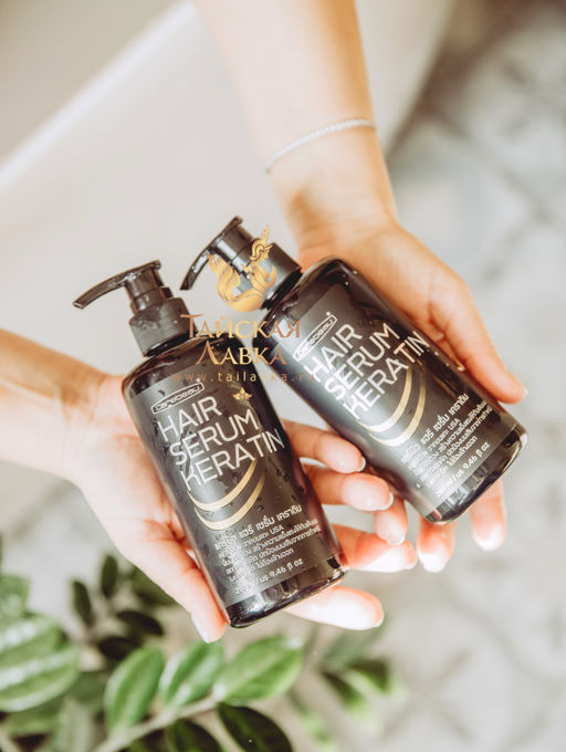 Сыворотка д/волос "Кератиновое Восстановление" CAREBEAU 280 мл