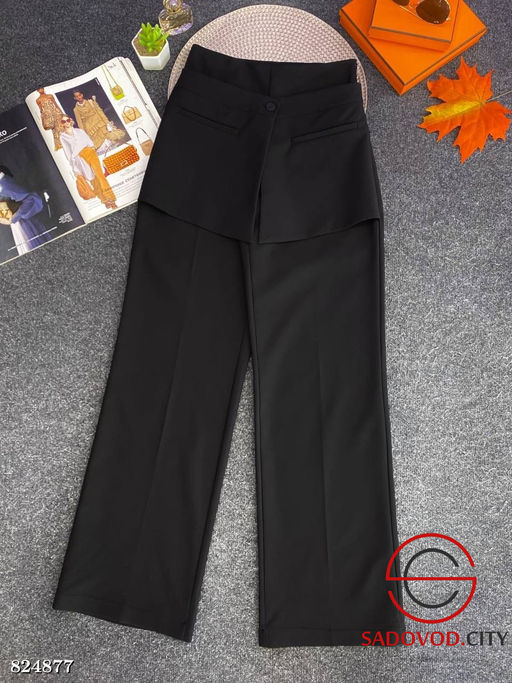 Женские широкие багги брюки