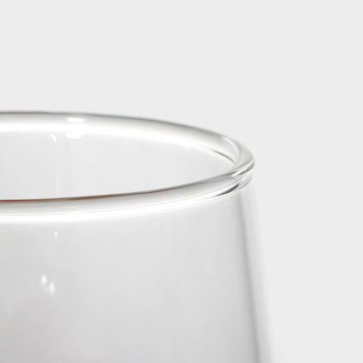 Кружка «Арбузик», 300 мл, с деревянной крышкой, стекло, прозрачная