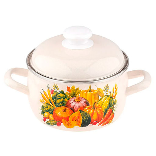 Кастрюля 5,0 литров (Осенний карнавал) С-4216АП2/4Жм