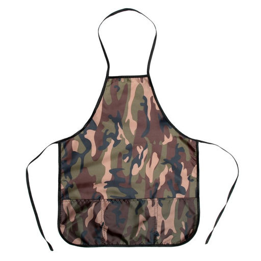 Фартук для труда + нарукавники, 550?440/250?160 мм, размер M (рост 122-158), Calligrata камуфляж зеленый