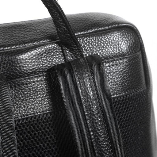 Рюкзак мужской, кожа, MIRONPAN 30283 Черный  фото 6